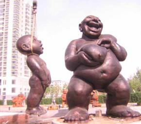 區公園雕塑案例